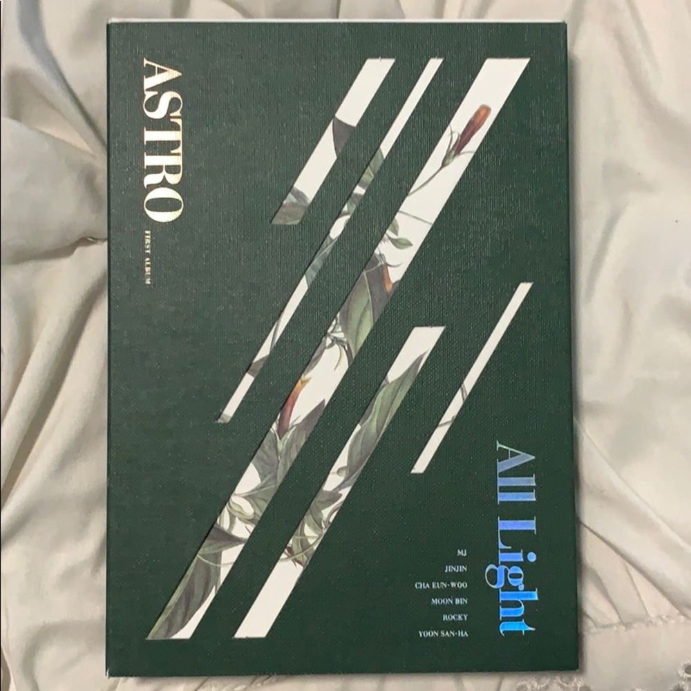 Mwave Astro All the Light Signed Album (Green)